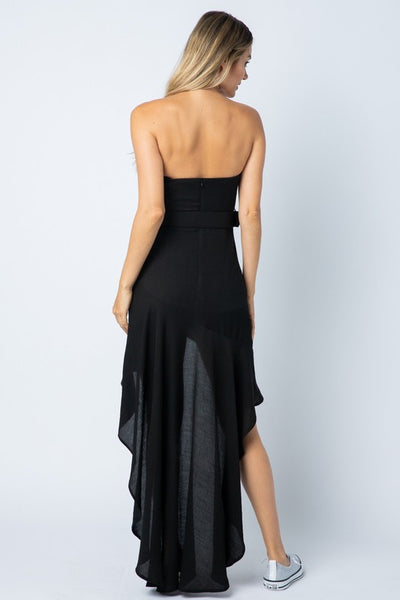 A Pocket Full of Delights Maxi Tube Dress in Black – Houzz of DVA Boutique
